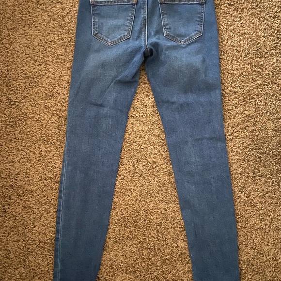 Indigo Blue Side Panel Maternity Jean - Picture 4 of 4